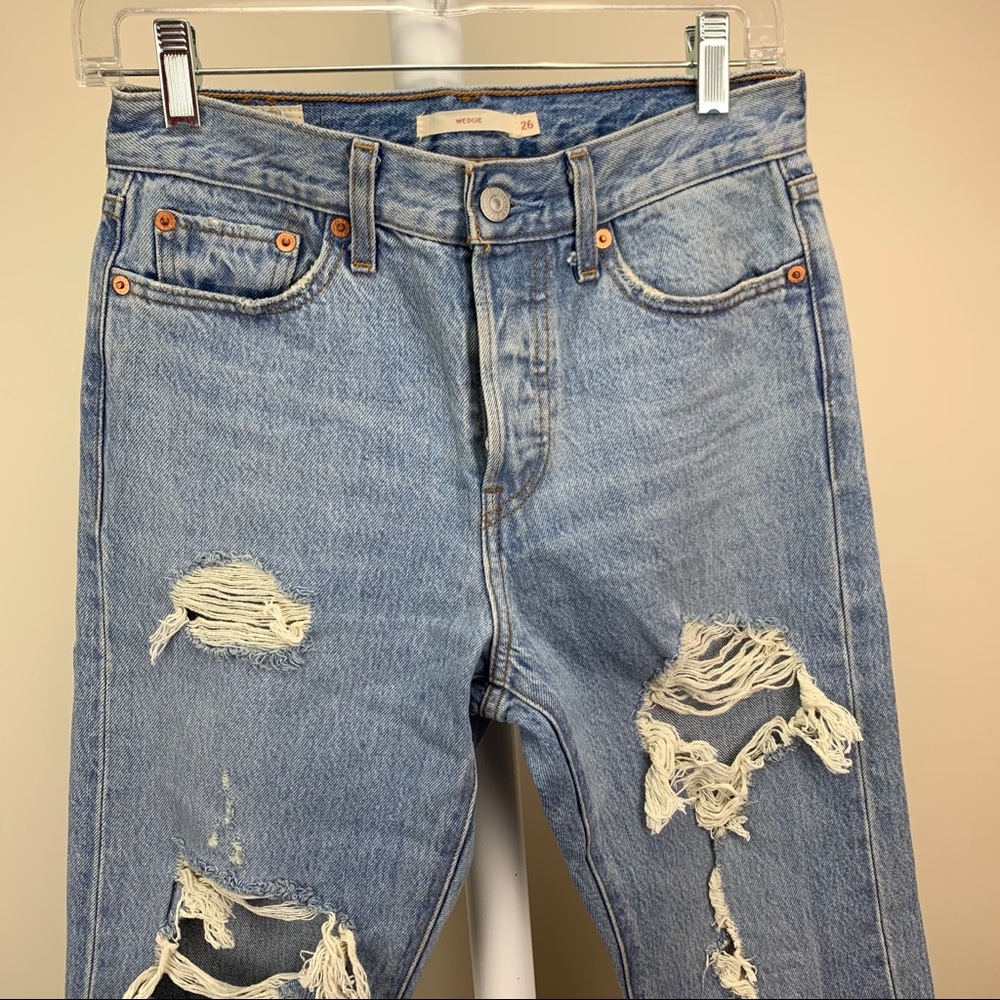 Levi wedgie fit jeans